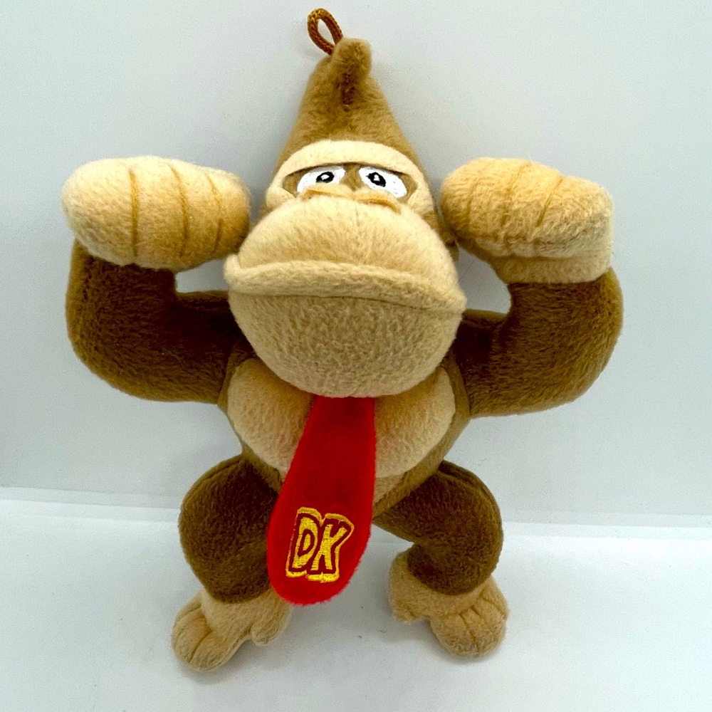 Nintendo Super Mario Donkey Kong Gorilla Plush Stuffed Animal 2021